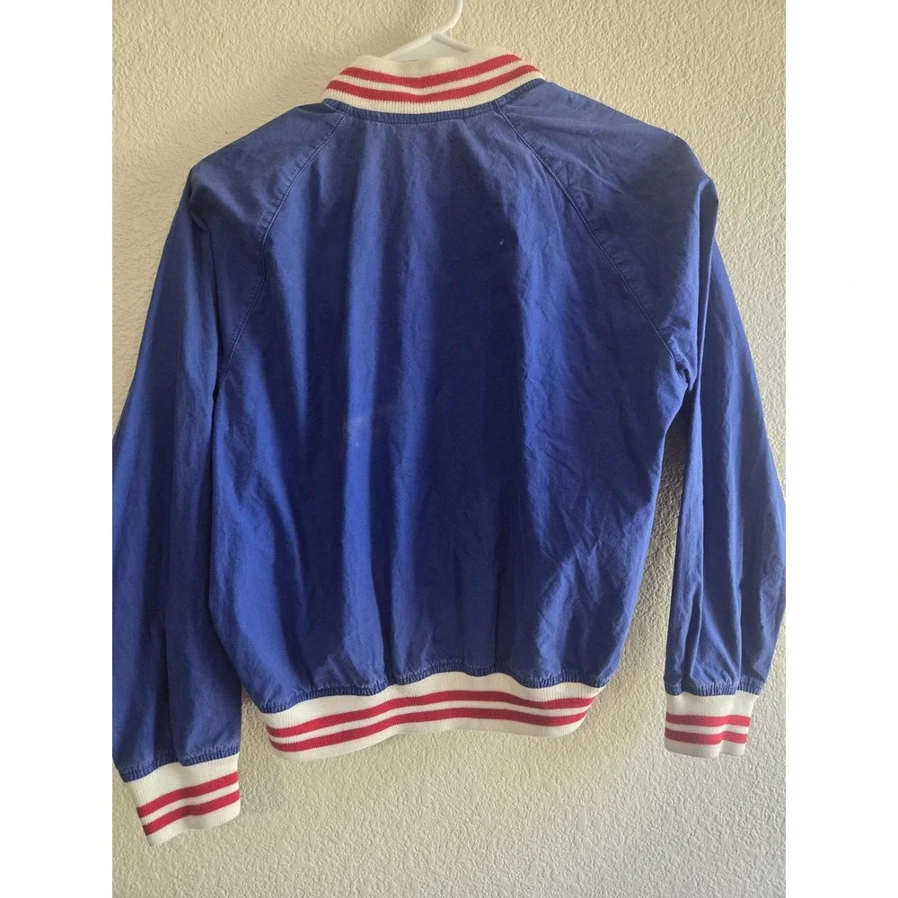 Polo Ralph Lauren Large Crest Embroidered Vintage 90s Varsity Jacket Sz M Youth